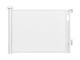Keezi Retractable Gate Baby Gate Pet Safety Fence Extends up to 140cm White SG-140X86-WH