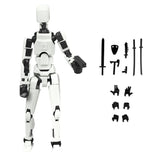 T13 Action Figure Set, Dummy Robot Titan 13 Action Figures, Desktop Decorations for Game Lovers V1192-AZ-W-24012