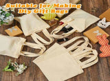 24 Pcs Mini Tote Bag Sublimation Blank Canvas Bags Reusable for Grocery Shopping, DIY, Easter Party V1259-DP01-A-1104