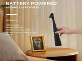 Portable LED Table Lamp 13.5" H Touch Control, 3 Brightness Levels, Rechargeable Desk Light for V1107-CS-GJTDH
