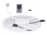 16.4ft LED Strip Light Remote Control 44Key Adjustable 5050 300LEDs RGBW Waterproof Rope LightUS V1294-YM0901-3119210174511