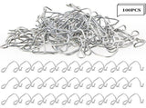 100Pcs T Post Wire Clips T Post Clips T Post Clips Fencing Clips for Securing Galvanized Steel V1369-AZ3-W-16262