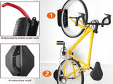 Rotatable Bicycle Suspension System - Bike Hook - Bicycle Suspension Bracket - Bicycle Storage V1188-MS101-01903-1