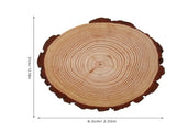 Durable Beige Wood Garden Paver for Outdoor Decor and Walkways V1366-AZ2-W-22834