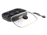 6 Hole Egg Frying Pan Nonstick Breakfast Multifunctional Breakfast Maker Hamburger Machine With V1294-YM0703-3118230024312
