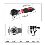 Adjustable Ratcheting Wrench, Adjustable Ratcheting Wrench 6-22mm, Adjustable sleeve wrench,Portable V1192-AZ-W-2885