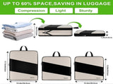 6pcs Compression Packing Cubes Set for Travel Organization V1263-JX-4359