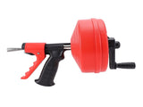 Plumbing Snake 2 Modes Efficient 65 Manganese Steel Drain Clog Remover for Kitchen Toilet 10m V1294-YM0901-3114250005513