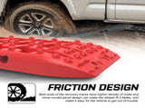 X-BULL Recovery tracks Boards 10T 2 Pairs Sand Mud Snow With Mounting Bolts pins Red V211-AU-XBRT006-2
