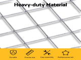 i.Pet Poultry Chicken Fence Pet Netting Wire Mesh Roll Duck Goose Coop 15Mx120CM PET-CF-15X120-SV