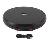 Electric Rotating Display Table LED Light 25cm Noiseless 20kg Load Capacity Turntable Display Stand V1294-YM0521-3115230016511
