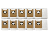 10 PACK 4/10 Pcs Dust Bags For AIRROBO T20 T20 Vacuum Cleaner Replacement Robot Sweeper Spare Part V1189-LWWAL-20260327-04265