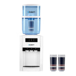 Devanti Water Cooler Dispenser Bench Top 22L w/2 Filter WD-1103-22L-2FT-WH