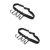 Hunting and Camping Multi Hook, Black, Strong Tree Stand Accessory, 2Sets V1369-AZ3-W-16481