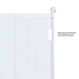 Retractable Baby Gate, 34.2" Tall Mesh Baby Gate, Extends up to 76.8" Wide Retractable Gate for Kids V952-WZSSMBS71INC5QCB1V0