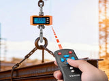 Digital Crane Scale, 4400 lbs/2000 kg Max Capacity, Heavy Duty Industrial Hanging Scale with Cast V952-ZXDCDZK500GY8VDH7001V9