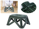 Folding Step Stool Plastic Lightweight Portable Small Kids Step Stool for Outdoor Camping Fishing V1294-YM0901-3116240018811