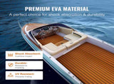 Boat Flooring, EVA Foam Boat Decking 94.5" x 35.4", Non-Slip Self-Adhesive Flooring, 23.2 sq.ft V952-CBZZFHPMDDZSW620PV0