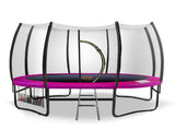 Kahuna 10 ft Springless Trampoline with Basketball Set TRM-KAH-ELA-10D-BB