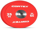 CORTEX 25kg Competition Bumper Plates V420-CSST-WPOCP25-2