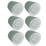 6Pcs Modern Wall Light Lampshade Cloth Fabric Lamp Cover Accessory for Chandeliers Green V1294-YM0901-3119200093211