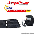 40W Solar Panel Portable Charger JumpsPower Power Generator Foldable V274-VE-JP-SOLPAN-40W