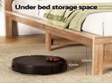 Artiss Queen Size Bed Frame with 2 Drawers Bedroom Furniture WBED-F-OATMEAL-Q-NA-DRAW