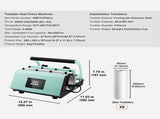 Tumbler Heat Press Machine and Sublimation Tumbler Press Set with 8pcs 20OZ Blank V952-30OZKBJSHBTZ1F1VGV3