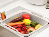 10x Collapsible Strainer Foldable Fruit Veggies Wash Colander Storage Basket V563-75193-10X