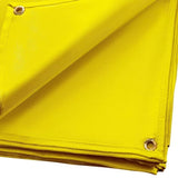 VEVOR 8 x 10 Ft Blanket Gold Fiberglass Blanket Portable Fiberglass Fire Retardant Blanket V952-HT8X10GD000000001V0