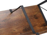 Record Storage Rack Holder Albums Music Records Display Shelf Organizer for Book Magazine Solid Wood V1294-YM0901-3116250012311