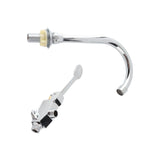Bathroom Basin Faucet Set Medicine Laboratory Foot Pedal Sink Water Tap Kit Accessory V1294-YM0901-3112200051711