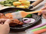 8-Piece Silicone Oil Brush Set for Kitchen Baking, Barbecue, Grill - Cooking Gadget Tools V1369-AZ3-W-17495