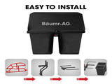 BAUMR-AG 150L Grass Catcher, for 30" 300RX Electric Ride on Lawn Mower V219-MOWACCBMC30A