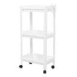 Bathroom Tower Shelf Plastic Freestanding Storage Rack Organizer Multifunctional Shelving Unit for V1294-YM0706-3112230061615