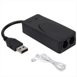 Fax Modem, USB2.0 56K External Modem Driver,Plug and Play USB Modem,Standard and Expanded At V1192-AZ-W-19781