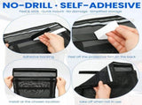 3Pcs Boat Storage Mesh Bag, Self Adhesive Installation, Waterproof and Wear Resistant, for Tool V1366-AZ2-W-15506