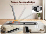 Everfit 3 in 1 Walking Pad Treadmill 12% Incline Foldable Under Desk Treadmills for Home Gym With TMILL-400H-2INC-L-SI