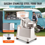 VEVOR Commercial Burger Patty Maker, 130mm Hamburger Beef Patty Maker, Heavy Duty Food-Grade V952-HBRBJYSZLBXGEETPXV0