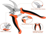 Hand Rake Garden Tool, Heavy Duty Hand Cultivators for Garden Tools Set, 8 Piece V1258-DP02-C-960