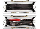 Women's Patent Leather Tote Bag Fashion Shiny Handbag V1263-JX-3487
