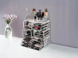 11 Drawers Clear Acrylic Tower Organiser Cosmetic jewellery Luxury Storage Cabinet V63-831611