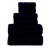 6-Piece Black Towel Set Soft, Absorbent & Stylish Bathroom Linens V1102-M-SHOE-32531-GRAY-13A23970