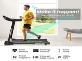 PROFLEX TRX3 Electric Treadmill, Compact Size, Foldable, USB/MP3, Pulse Sensors V219-FTNTRDPFTRX3A
