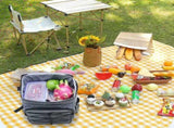 Insulated Backpack Cooler Bag Large Capacity Waterproof for Picnic Camping Lunch Grill, Gray V1188-MS-325-1781