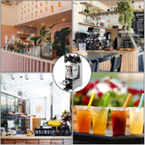 VEVOR Semi-automatic Cup Sealing Machine Cup Sealer Silver 300-500 Cups/Hour V952-NFKWY-680220VX97FV3