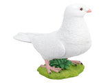 Artificial White Doves Ornament High Simulation Resin White Feather Birds Ornaments for Garden Home V1294-YM0717-3111220242611