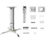 White projector installation extension wall ceiling projection bracket height adjustable projection V1369-AZ3-W-03501