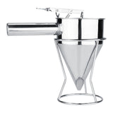 Stainless Steel Baking Funnel Cake Desserts Cooking Tools with Rack for Home Kitchen Bakery Use V1294-YM0722-JY03200
