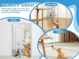 Interactive Electric Cat Teaser with Clip-On Spring Design Auto Up-and-Down Motion, Replaceable V1341-ZY-SMGALRC8-BLUE